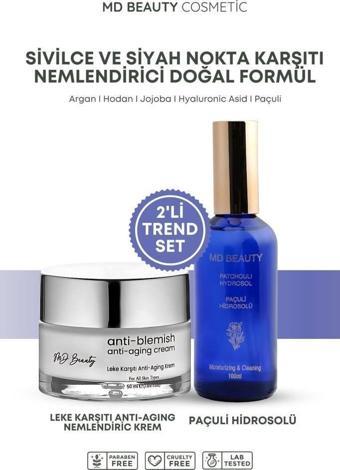 MD Beauty Paçuli Hidrosolü & Nemlendirici Krem Seti