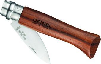 OPINEL INOX BUBINGA SAPLI 9 NO MIDYE CAKISI