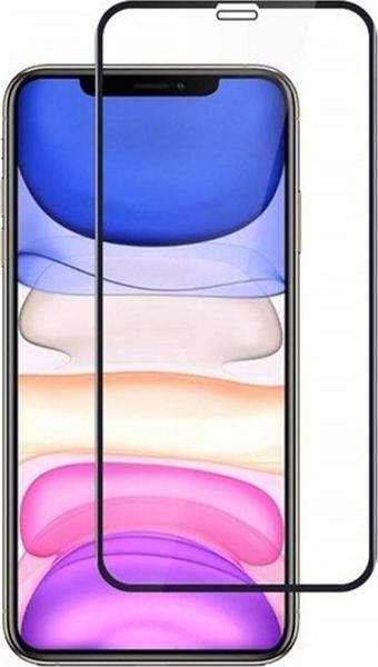 iPhone 16 Uyumlu Tam Kaplayan Premium Ekran Koruyucu Cam Anti-Static Özellikli Siyah Çerçeveli