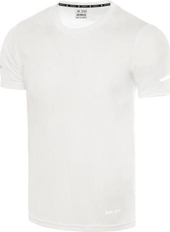 Erkek Nem Emici Hızlı Kuruma Atletik Teknik Performans Spor T-shirt DRIFIT-KISAKOL