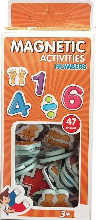 47 Parça Manyetik Sayılar Seti