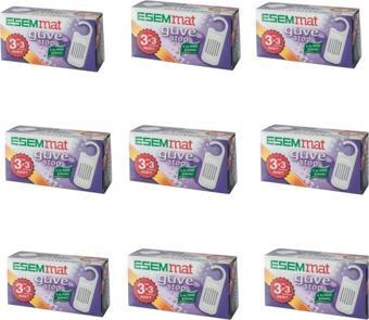 Esemmat Güve Stop Güve Kovucu (3 Askı 3 Çekmece) X 9 Kutu