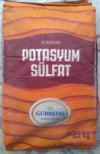 Potasyum Sülfat Toz Gübre 25 kg