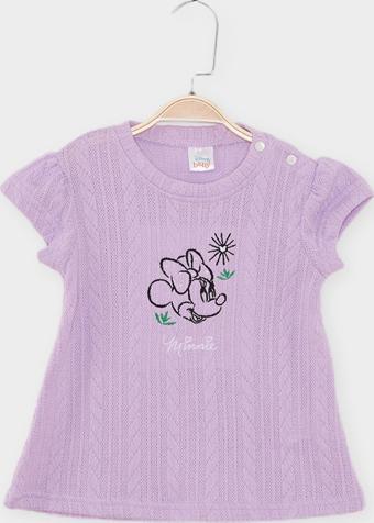 Minnie Mouse Lisanslı Kız Bebek Elbise 21796