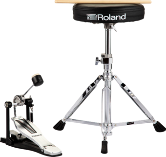 ROLAND DAP-3X Aksesuar Paketi (Tabure Kick Pedalı Baget)