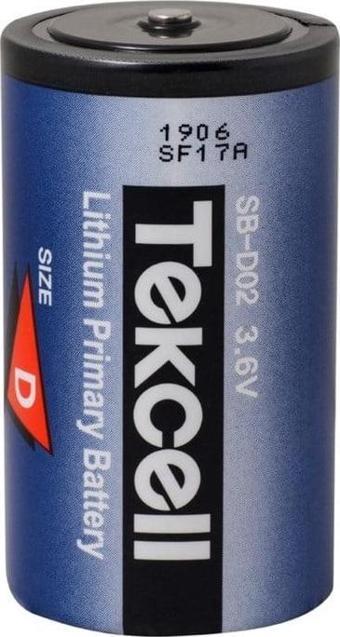 Tekcell 3.6V SB-D02 - D Size Li-SOCI2 Lithium Pil