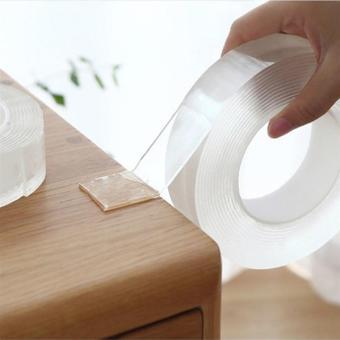 Çift Taraflı Bant Şeffaf Nano 19mmx1m