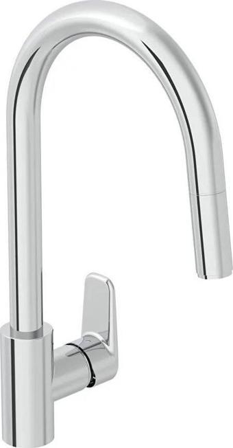 Flow Soft Eviye Bataryası (C tip, pull-out)  A43445