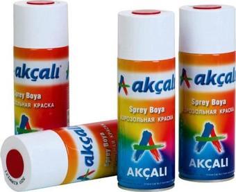 Akçalı Üst Kalite Sprey Boya 400 ml - Ana Renkler