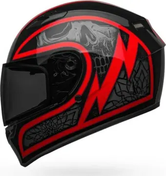 BELL PS QUALIFIER SCORCH GLOS BLACK / RED