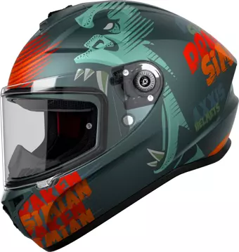 AXXIS DRAKEN S SIMIAN B4 MATT FLUO ORANGE