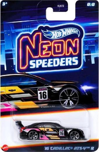 Hot Wheels H Neon Yarışçılar Hlh72 - 16 Cadıllac Ats-V R Hrw82