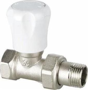 Kalde Düz Radyatör Vana 1/2" Ağır Tip