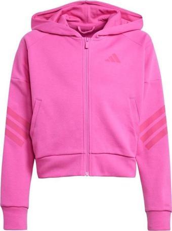 adidas Çocuk  Pembe  KAPŞONLU CEKET JG FI 3S FZ JJ4849