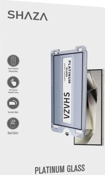 SHAZA Airglass Uygulama Aparatlı Cam Ekran Koruyucu Samsung S25 Ultra