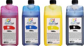 Smartink HP Uyumlu Pigment Mürekkep 4x1Litre Set (H970P-H973P-H980P)