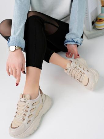 Kadın Sneaker Sararmaz Taban Ultra Hafif -3