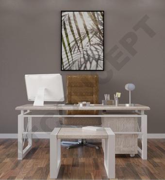 NTCollection Kio Doğal Ahşap Üçlü Ofis Ve Çalışma Odası Takımı - 220'lık Takım