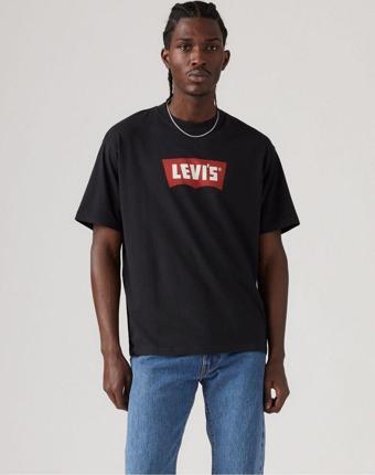 Levi's Erkek Relaxed Fit Vintage Graphic Siyah T-shirt - 000RY-0002