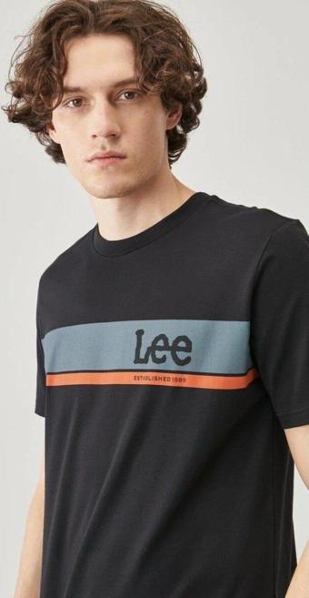 Lee Logo Erkek T-shirt