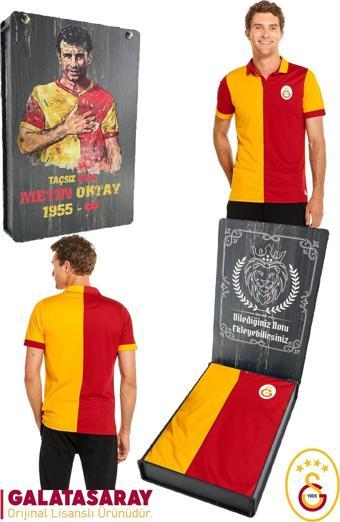 Galatasaray Orijinal Lisanslı Match Day Polo Yaka T-Shirt Metin Oktay Baskılı Kişiye 
