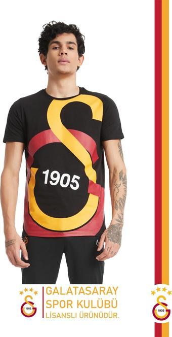 Galatasaray Orijinal Lisanslı Büyük Logolu T-Shirt