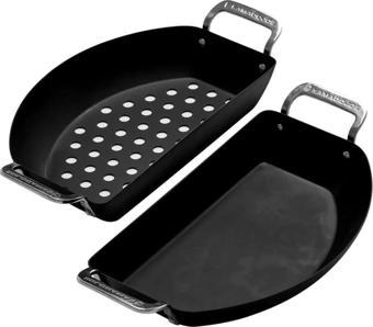 Kamado Joe Yarım Ay Karbon Çelik Tava Seti