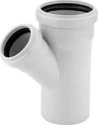 Kalde 110x75 3.2 Pvc-u Tek Çatal(45 Derece)