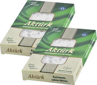 Aktürk Kastamonu Çekme Helva Antep Fıstıklı 250 gr x 2 Adet