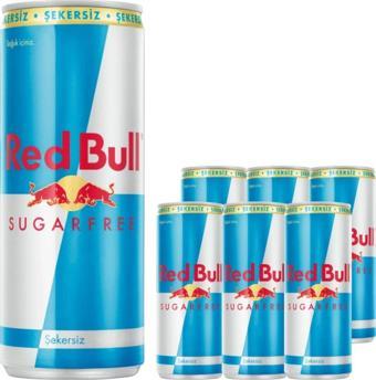 Red Bull Şekersiz 6 x 250 ML
