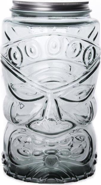 San Miguel Tarro Tiki Metal Kapaklı Kavanoz 6 Litre 813821