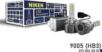 NİKEN NOVA LED XENON BEYAZ FAR AMPÜLÜ ZENON HB3 9005 