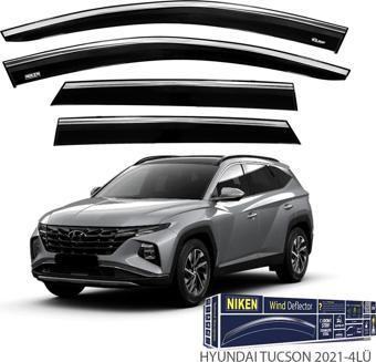 TUCSON ARACA ÖZEL KROMLU CAM RÜZGARLIĞI NİKEN 2021 2022 2023 2024 2025