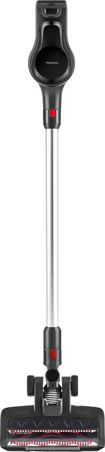Homend Dustrider 1263H Dikey Süpürge Siyah Kırmızı