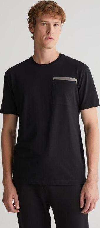Gant Bisiklet Yaka Pocket Neck T-Shirt