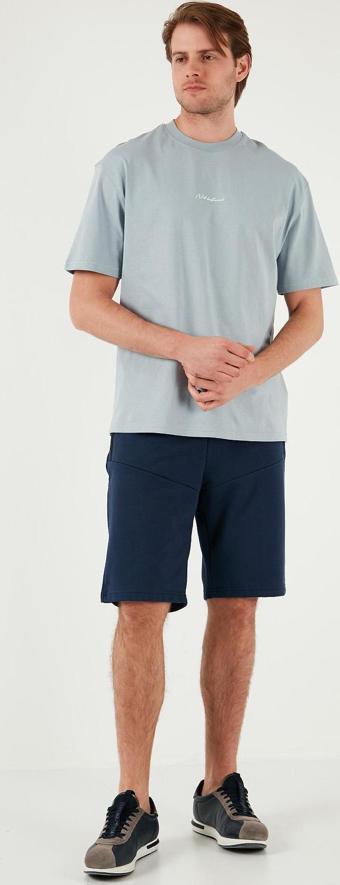 Buratti Belden Bağlamalı Pamuklu Cepli Regular Fit Erkek Short 5908047 İNDİGO