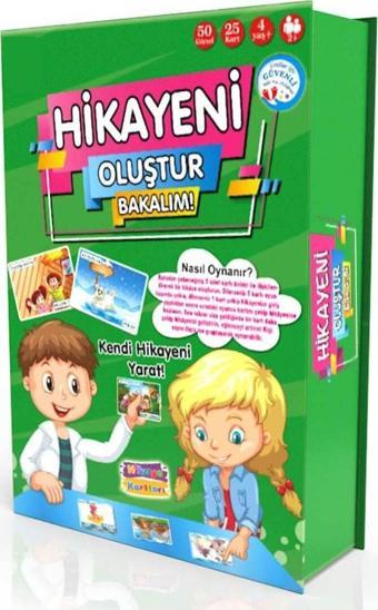 Hikayeni Oluştur Bakalım Eğitici Ve Eğlenceli Oyun 25 Kart