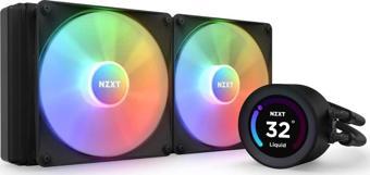 NZXT KRAKEN ELITE RL-KR28E-B1 RGB AIO LCD DISPLAY 280MM INTEL(1700P/1851P)  AMD UYUMLU SIVI SOGUTUCU