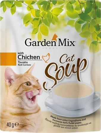 Garden Mix  Tavuklu Kedi Çorbası 40 gr