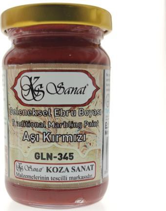 Koza Sanat Geleneksel Ebru Boyası 105cc - Aşı Kırmızı