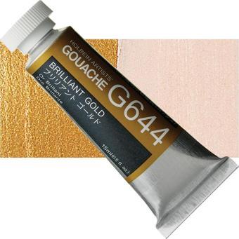 Holbein Artists Gouache - G644 Brilliant Gold 15ml.	