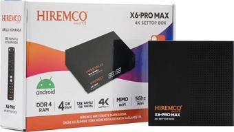 Hiremco X6 PRO MAX 128GB Android Box