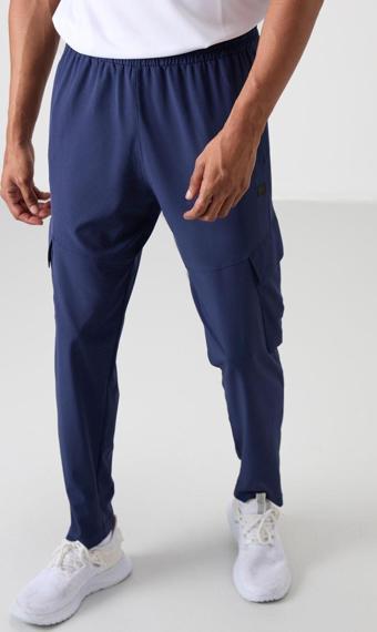 İndigo Polyester İnce Yumuşak Comfort Fit Erkek Eşofman Alt - 82121