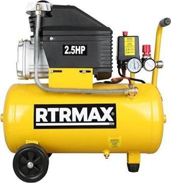 RTRMAX Hava Kompresörü 24 Lt, 2.5 Hp/1.9 Kw