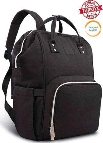 Babylondy Gnd Siyah Anne Bebek Bakım Sırt Çantası Gnd-Baby01