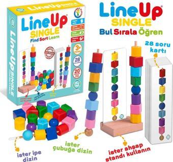 Circle Toys Line Up Single Boncuk Dizme Oyunu