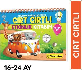 Yükselen Zeka 16-24 Ay Cırt Cırtlı Etkinlik Kitabım