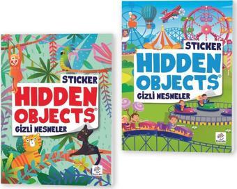 Yükselen Zeka 3+ Yaş Sticker Hidden Objects 2'Li Set
