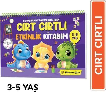 Yükselen Zeka 3-5 Yaş Cırt Cırtlı Etkinlik Kitabım