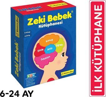 Yükselen Zeka 6-24 Ay Zeki Bebek Kütüphanesi 8’Li Set
